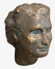 Sculpture Woman S Head   Src Https - Bronze Sculpture, HD Png Download, Transparent PNG